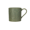Embossed Mug, tree