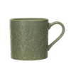 Embossed Mug, snowflake