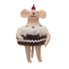Felt Cake Mouse Ornament