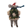 Felt Sweater Mouse Ornament