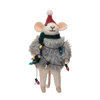 Felt Sweater Mouse Ornament