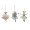 Felt Mouse Ballerina Ornament