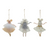 Felt Mouse Ballerina Ornament