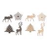 Metal Christmas Magnet