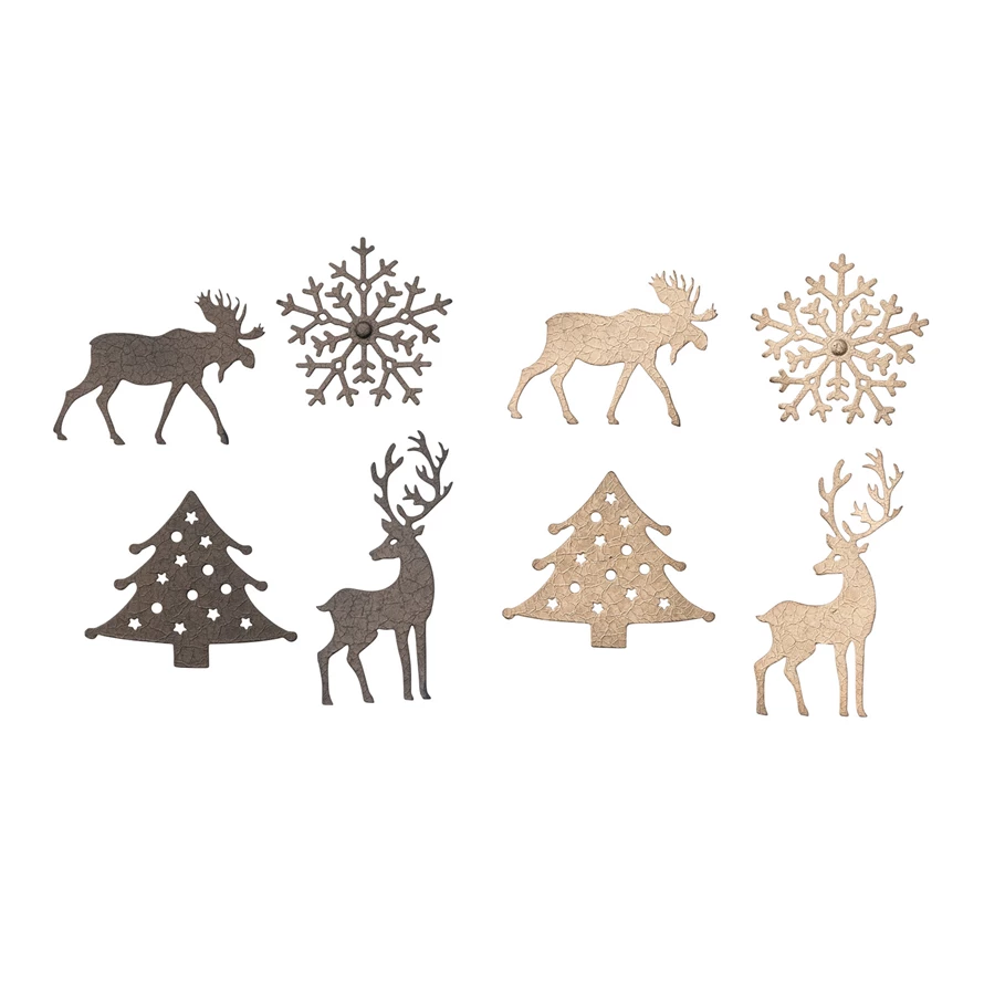 Metal Christmas Magnet