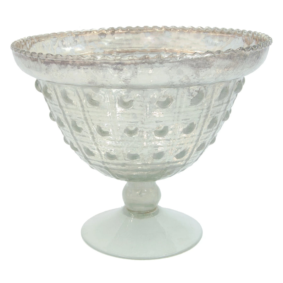 Embossed Footed Bowl