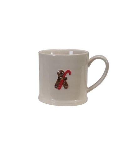 Stoneware Holiday Mug