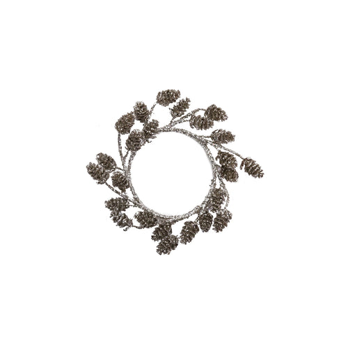 Pinecone Candle Ring