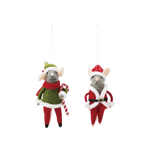 Felt Mouse - North Pole