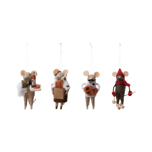 Felt Mouse - Foodie