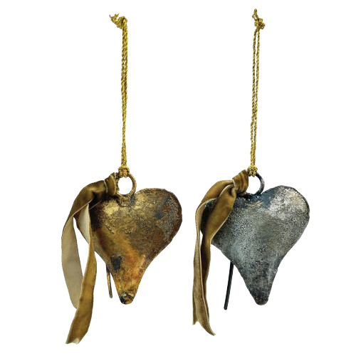 Heart Bell Ornament