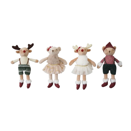 Plush Holiday Animal
