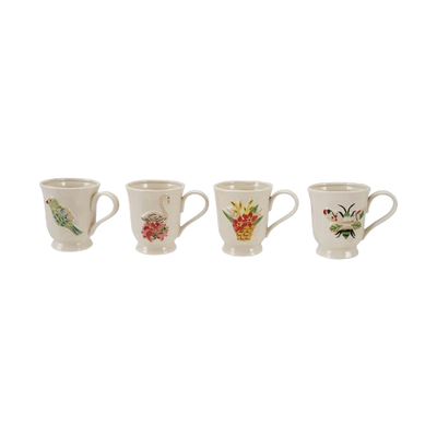 Embossed Holiday Mug