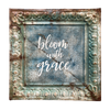 Vintage Tin "Bloom with grace"