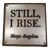 Metal Sign "Still I Rise" - framed