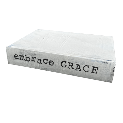 Painted Book - "Embrace Grace"