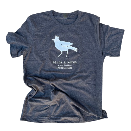 birds & words CREW t-shirt