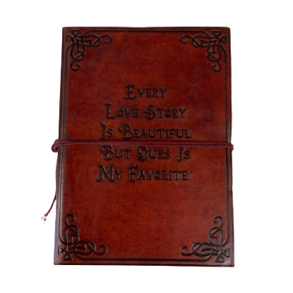 Leather Journal - Every Love Story