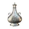 Vintage Pewter Flask (large)