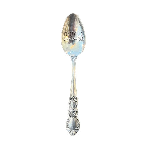 Vintage Stamped Spoon "Perfectly Imperfect"