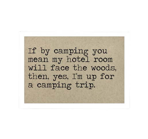 Camping Trip Magnet