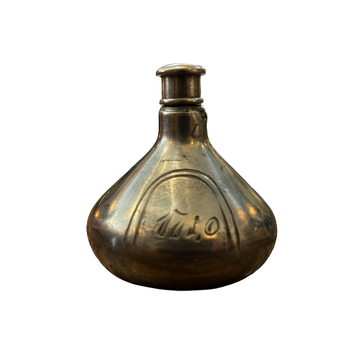 Vintage Pewter Flask (medium)