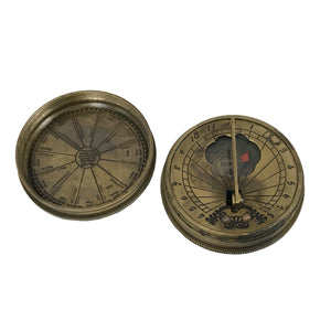 Antiqued Brass Sundial