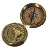 Brass Sundial and Compass