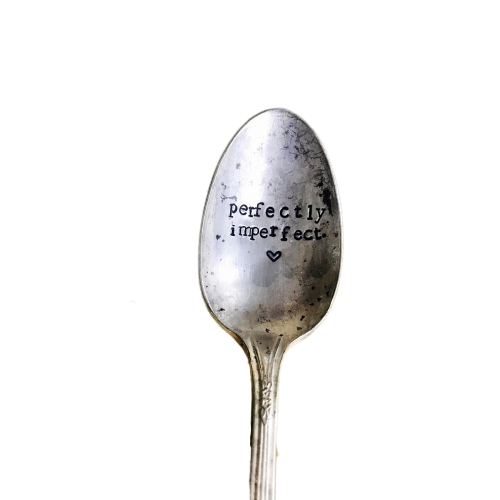 Vintage Stamped Spoon "Perfectly Imperfect"