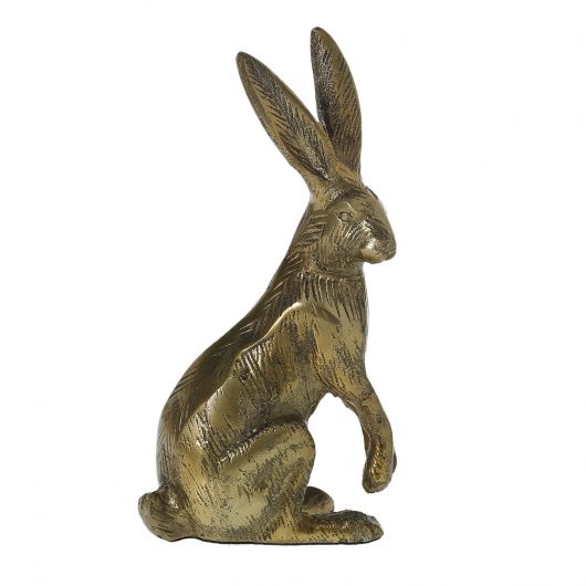 Antique Gold Rabbit