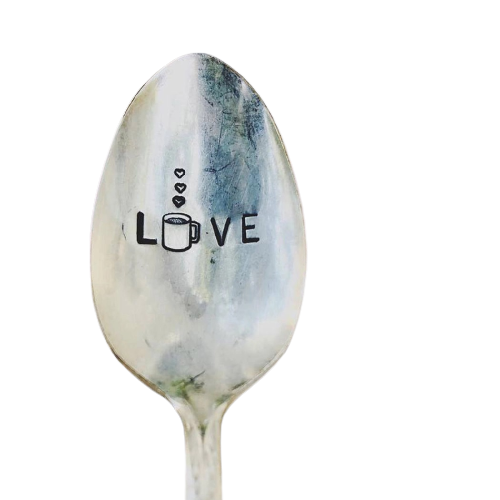 Vintage Stamped Spoon "Love"