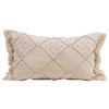 Pillow - Dotted Pattern with Fringe