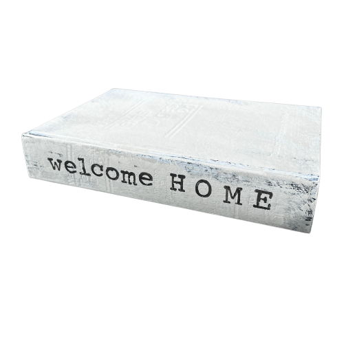 Painted Book - "Welcome Home"