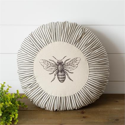 Pleated Bee Pillow