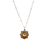 Bullet Flower Necklace, silver
