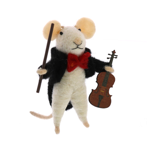 Felt Violinist Mouse