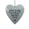 Hanging Heart Tag - Sometimes The Smallest
