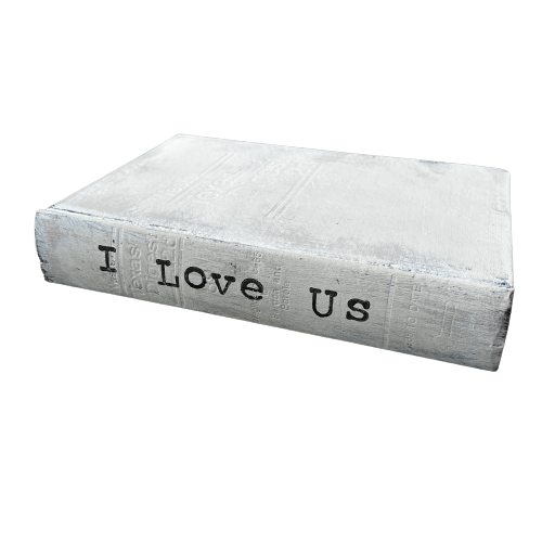 Painted Book - "I Love Us"