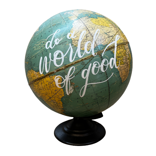Globe - Vintage XL "Do a world of good"