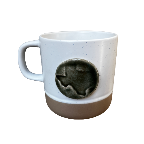 Texas Mug, grey accent