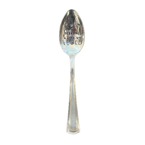 Vintage Stamped Spoon "Good Day"