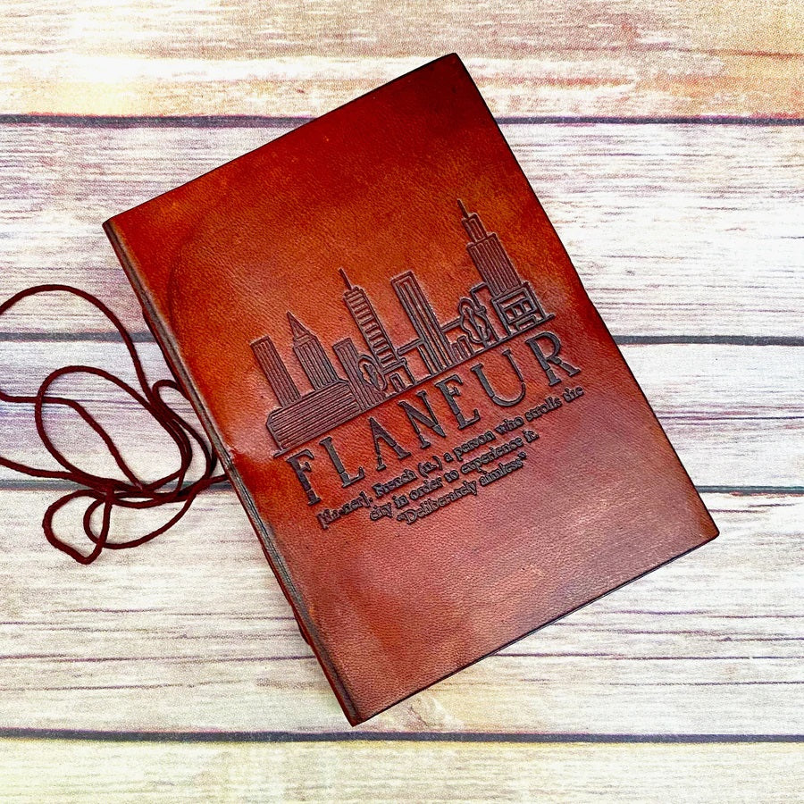 Leather Journal - Flaneur