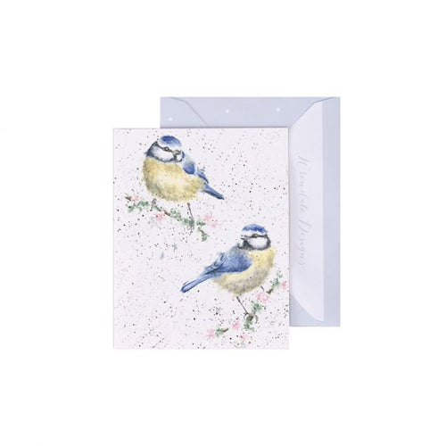 Gift Enclosure Card - Blossom, bluebirds