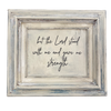 Reclaimed Frame "But the Lord Stood with Me" 13x15