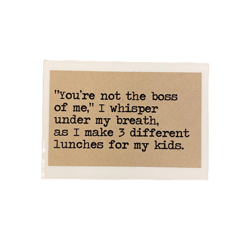 Magnet - Not The Boss of Me