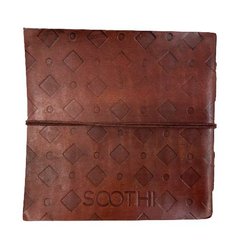 Leather Journal Compass