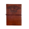Leather Journal "The Mountains Are Calling"