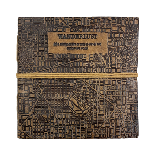 Leather Journal “Wanderlust”