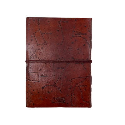 Leather Journal "What You Write Remains"