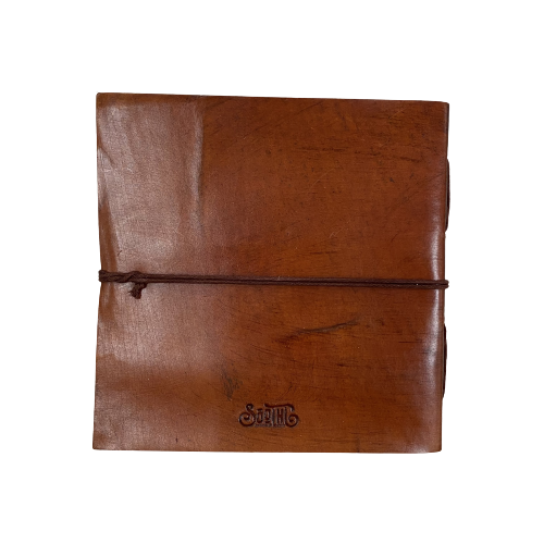 Leather Journal World Map